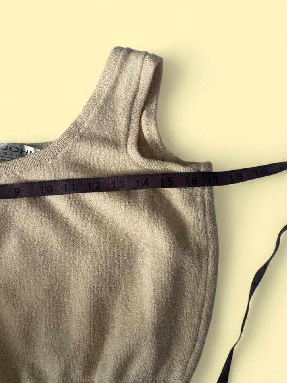 Vintage Knit Crop Top - Picture 7 of 7